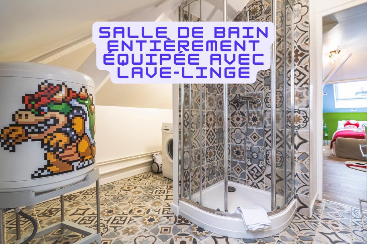 Explorereims - Studio Magique Proche Gare Et Centre Bagian luar foto